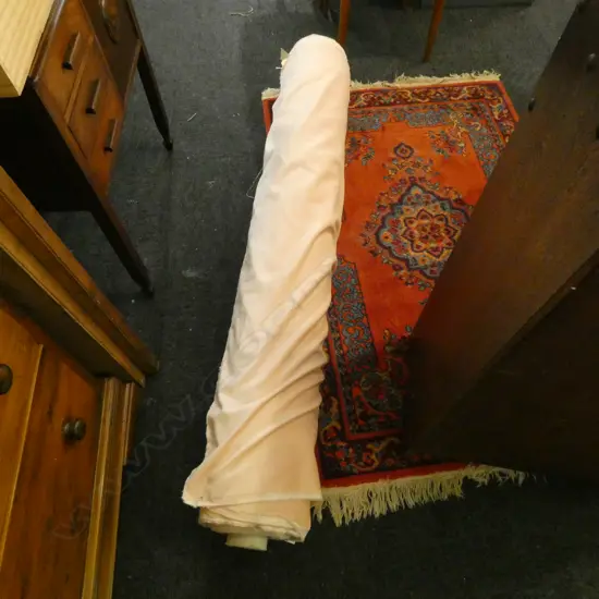 FABRIC BOLT; PINK GIN, COTTON VELVET, 32M