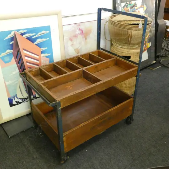 INDUSTRIAL TROLLEY 520x860x1000mm