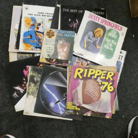 ASST. RECORDS: BRUBECK QUARTET, THE BYRDS ETC