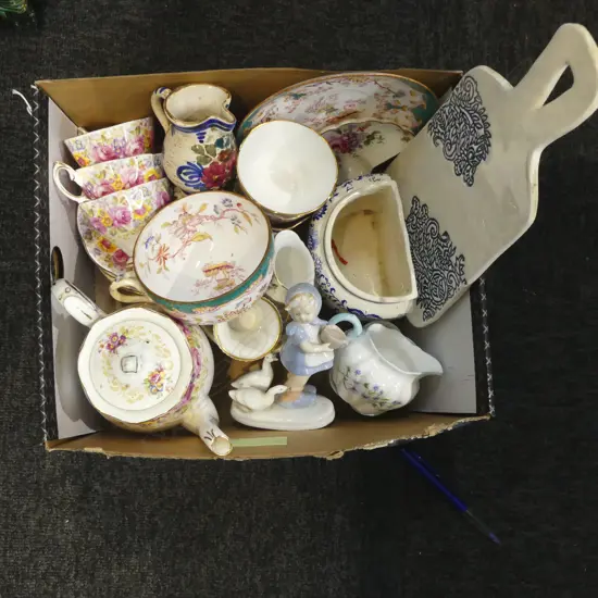 ASST. FANCY CHINA Incl. ROYAL ALBERT PART TEA SERVICE