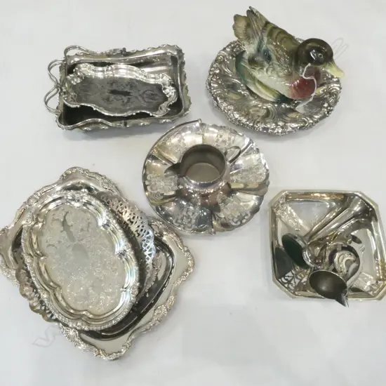 ASST. SILVER PLATE etc