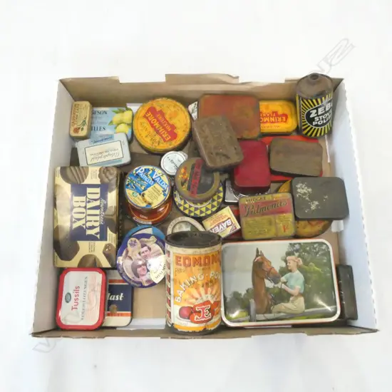 ASST. VINTAGE TINS