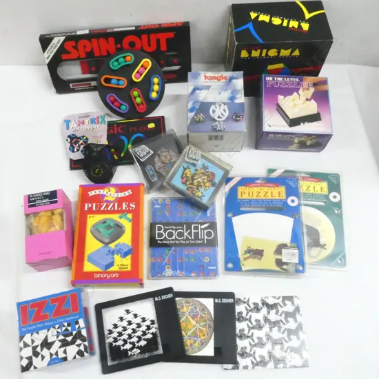 ASST. VINTAGE PUZZLES AND GAMES