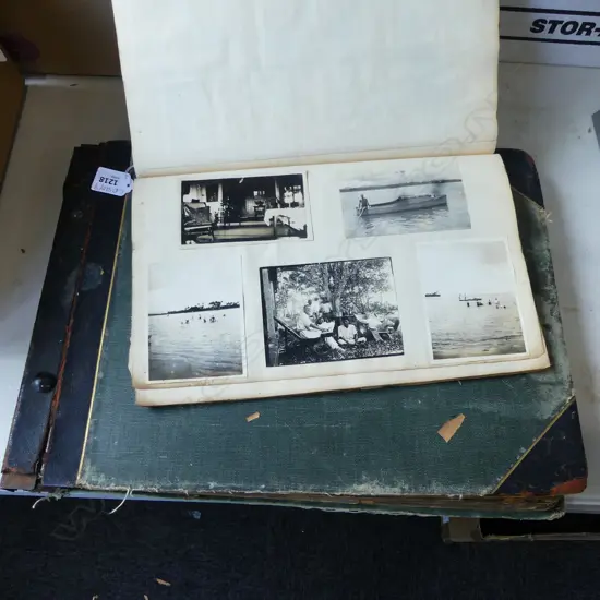 2 EARLY 20thC PHOTO ALBUMS