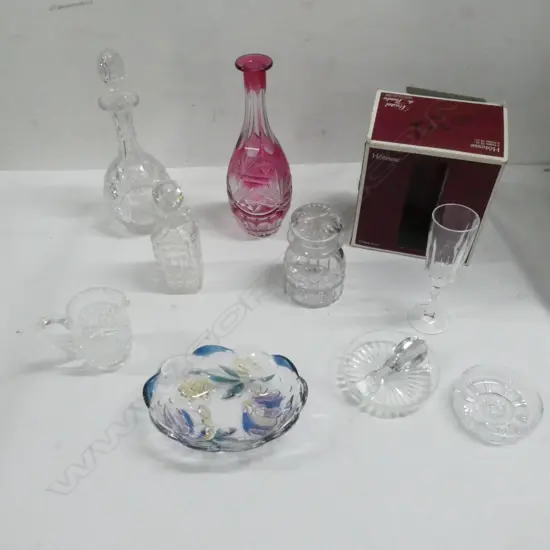 ASST. CRYSTAL & GLASS 