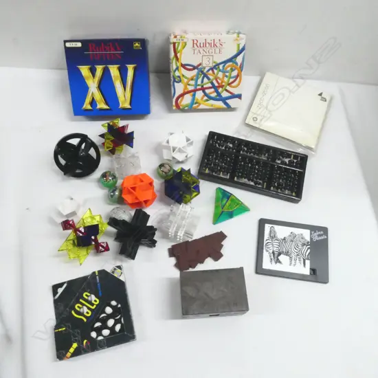 ASST. VINTAGE PUZZLES AND GAMES