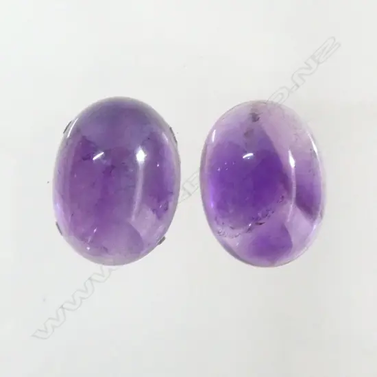 37.67CT. PR AMETHYST CABOCHONS