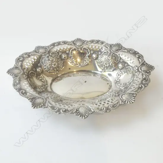 STG SILVER BOWL, CHESTER 1898 W.260mm 215grms