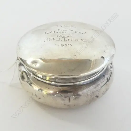 S/SILVER JEWLERY BOX 61G