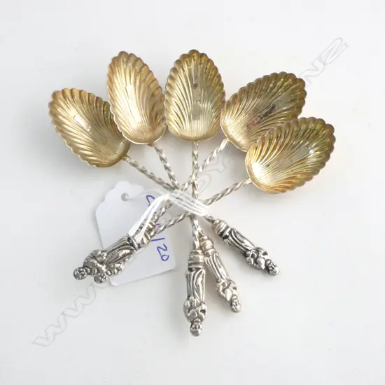 SET 5 S/S APOSTLE COFFEE SPOONS 31G