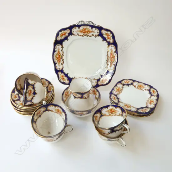 ROYAL ALBERT 6 PLACE PART TEA SERVICE 