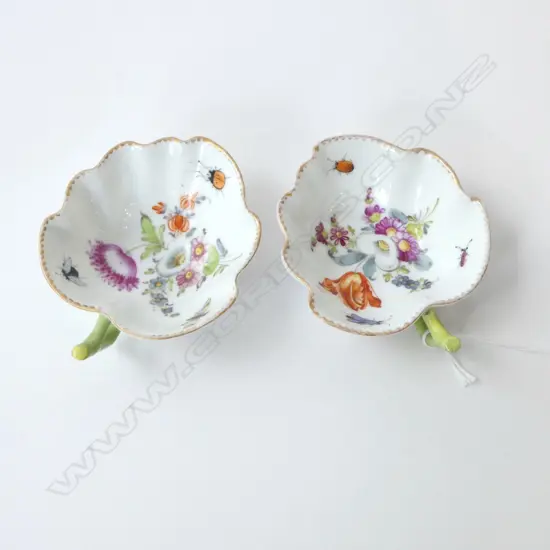 PR DRESDEN PORCELAIN LEAF DISHES H.30x100mm