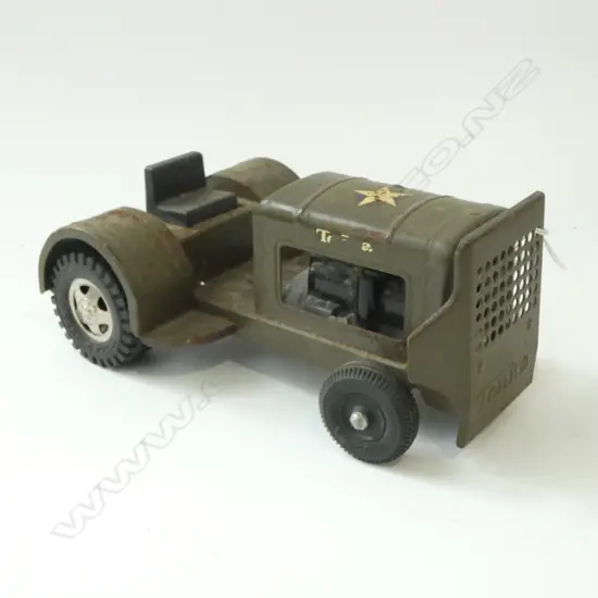 VINTAGE TONKA US ARMY MILITRY TRACKTOR L220MM