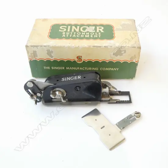 SINGER BUTTONHOLE ATTACHMENT NUMBER: 86662