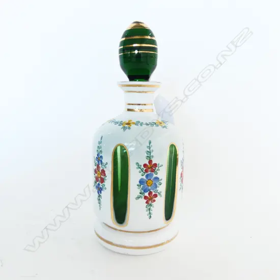 BOHEMIAN GLASS DECANTER H120MM