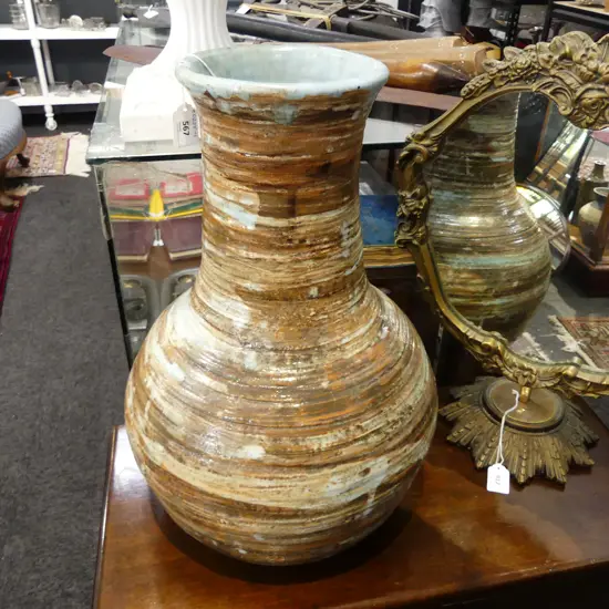 POTTERY FLOOR VASE H.480mm