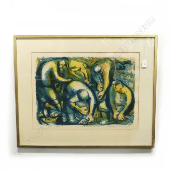 ROY DALGARNO, LITHOGRAPH 18/25, 390x540mm