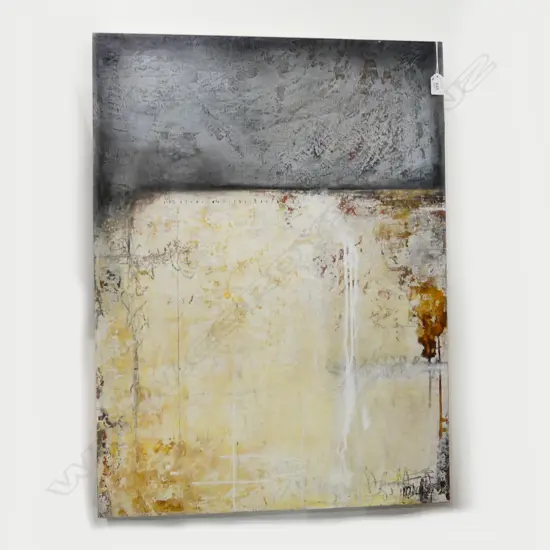 MONIQUE LACEY 'OBVERSE' MIXED MEDIA ON BOARD 790x590mm