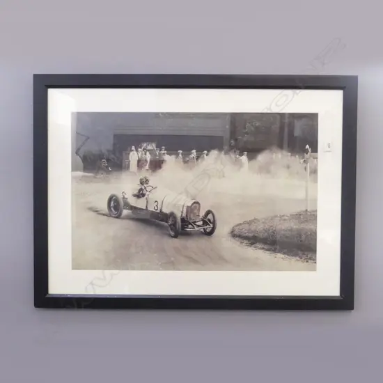CLASSIC RACING CAR PRINT 450x700mm