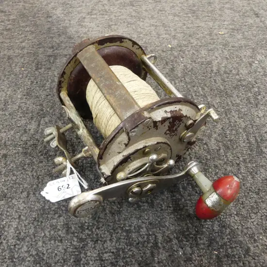 VINTAGE GRICE & YOUNG TATLER GAME FISHING REEL W180MM