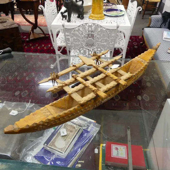 MODEL CANOE SAMOA