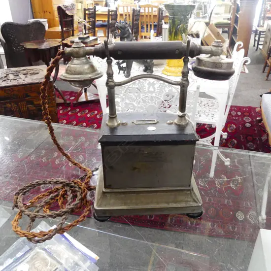 ANTIQUE TELEPHONE H.390mm