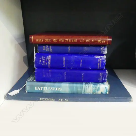 PICKMERE ATLAS OF NORTHLANDS EAST COAST, Vols. I & II 'THE LAST OF THE WINDJAMMERS, THE CHINA CLIPPERS & 2 OTHERS (6)