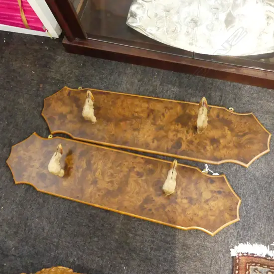 PR ANIMAL HOOF WALL MOUNTED COAT HANGERS W.860mm