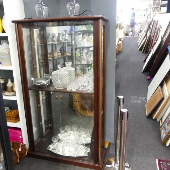 DANSKE MOBLER DISPLAY CABINET 1060x350x1790mm