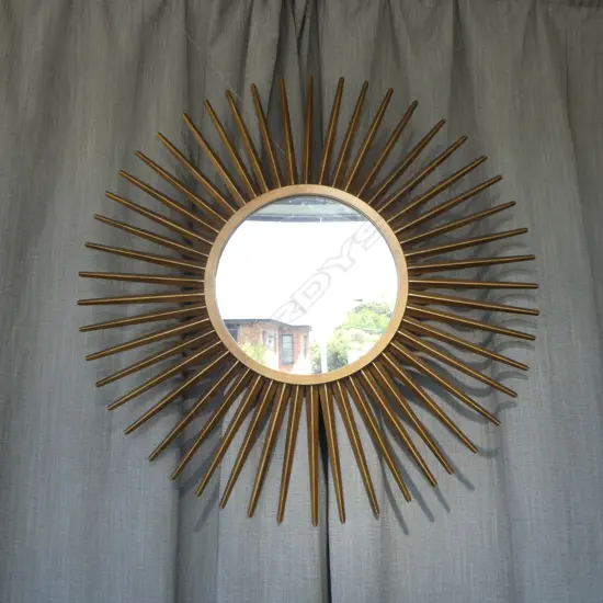 MODERN STAR MIRROR 860mm dia