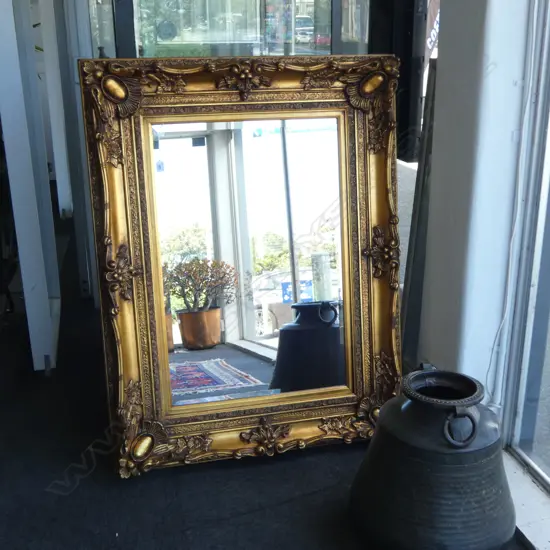 LG GILT FRAME BEVEL EDGED MIRROR 1310x1000mm