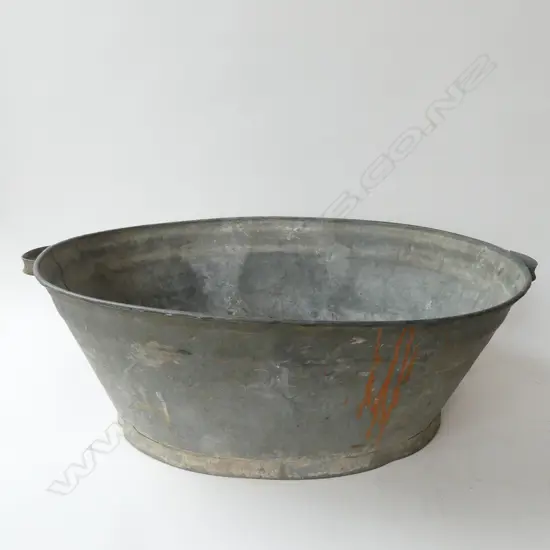 OLD TIN BATH W.710mm