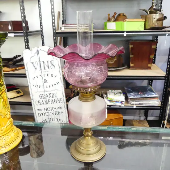 ANTIQUE KEROSENE LANTERN