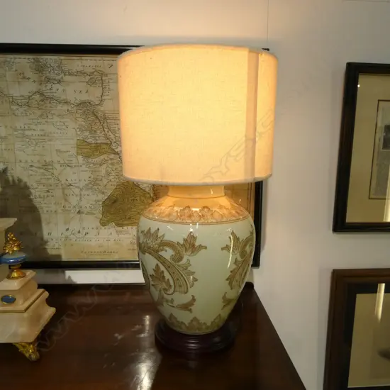 ORIENTAL TABLE LAMP H.540mm