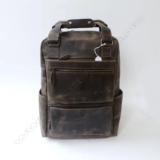 LEATHER BAG H.550mm