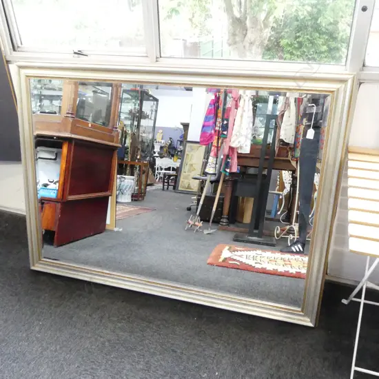 LG MODERN MIRROR, SILVER FRAME 1045x1445mm