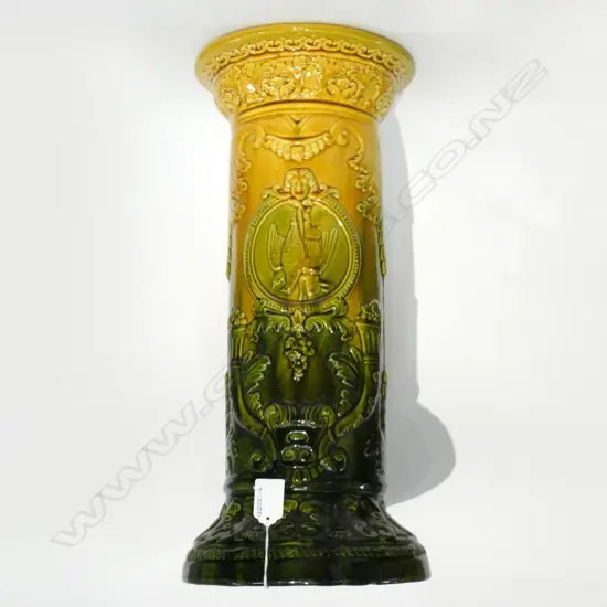 MAJOLICA WARDLES ENGLAND PLINTH H.880mm
