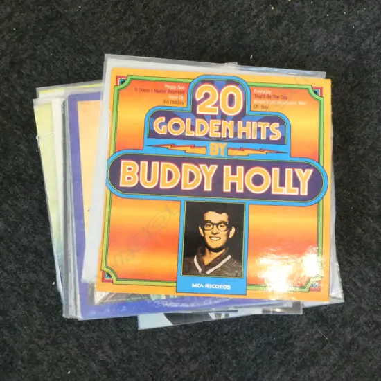 20 ASST. LP RECORDS; BILL WYMAN, BILLY ECKSTINE, JIMMY BUFFETT, etc