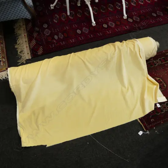 FABRIC BOLT; FRENCH VANILLA, COTTON VELVET, 40M