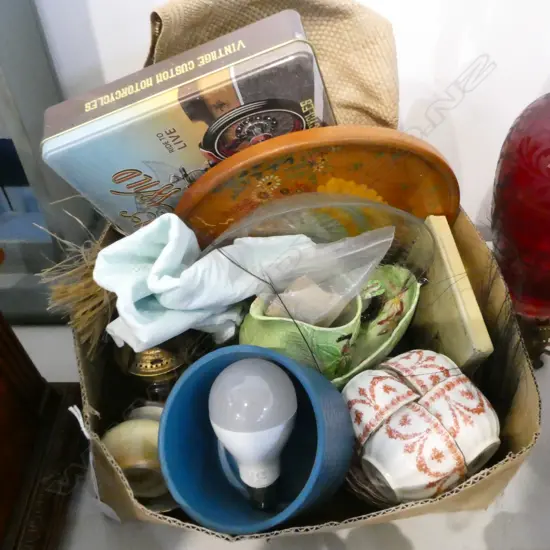 ASST. ITEMS; TIN, CHINA ETC