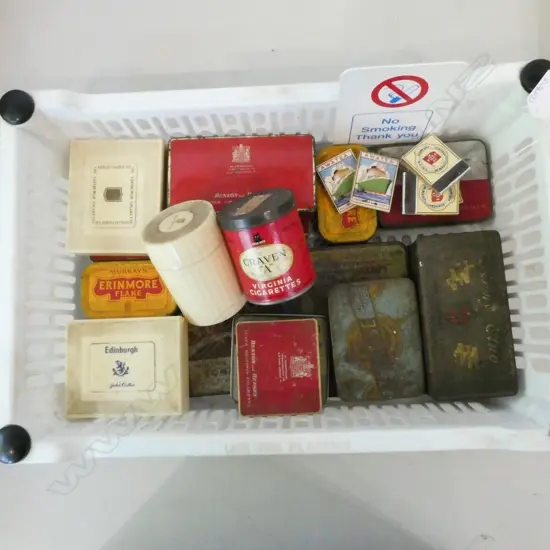 ASST. VINTAGE TINS & CONTAINERS 