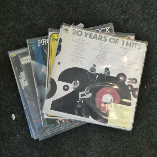 15 ASST. LP RECORDS; ROY ORBINSON, LEON RUSSELL, etc