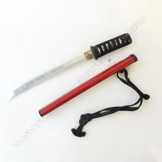 MODERN TANTO SHEATHED BLADE