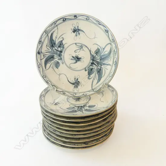 10 MODERN B/W SIDE PLATES, VIETNAM 205mm dia...