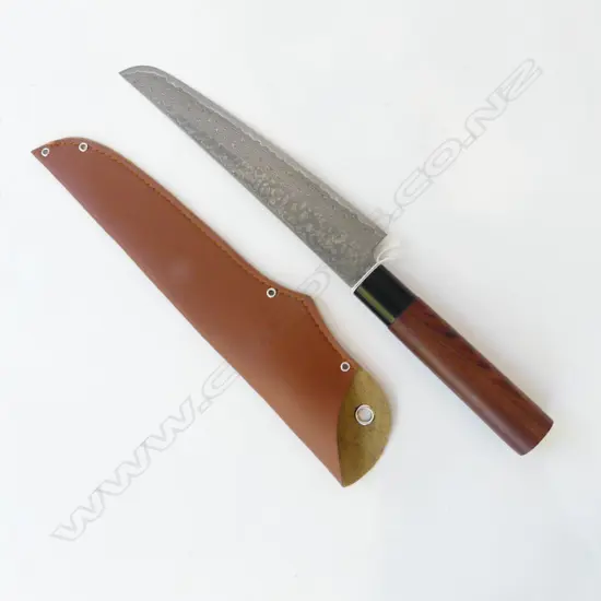 'WILD CASTING' JAPANESE KNIFE & SCABBARD L.355mm