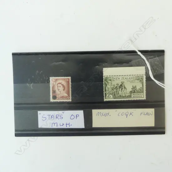2 NZ STAMPS