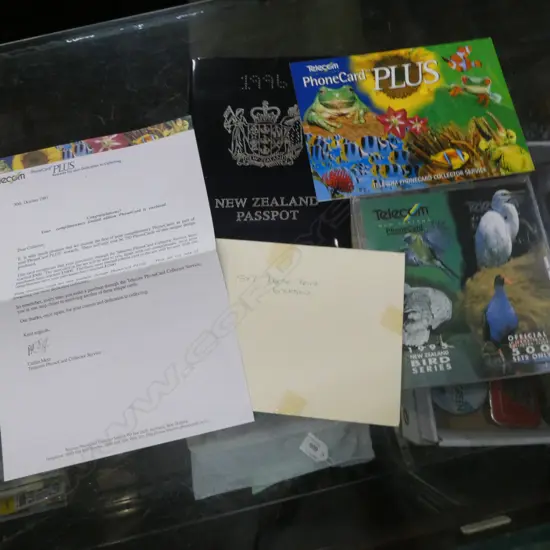 GROUP OF 4 PHONE CARD COLLECTION