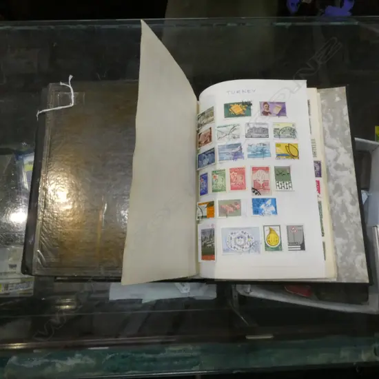 TWO N.Z. & WORLD STAMP ALBUMS 