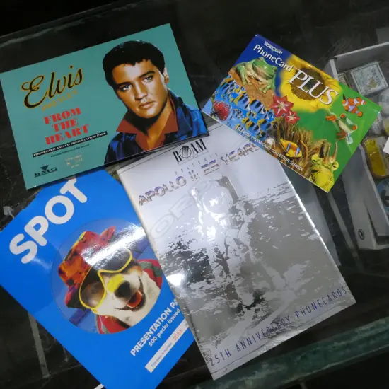 GROUP OF 4 PHONE CARD COLLECTION