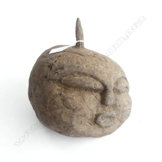 CARVED WOODEN MALI DOGON MEDICINE MAN CEREMONIAL HEAD DRESS